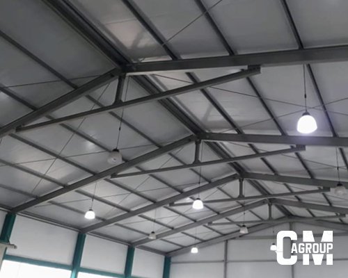 Cubierta de nave industrial