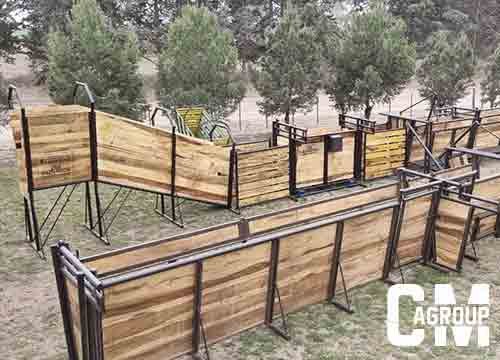 Manga con cargador de descanso