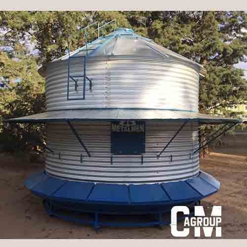 Silo de autoconsumo de 12 toneladas alero medio