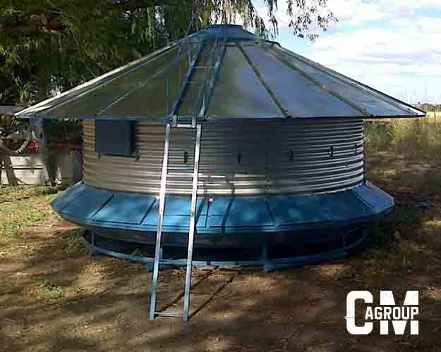 Silo de autoconsumo AgroupCm Metalmen Silo de autoconsumo AgroupCm Metalmen