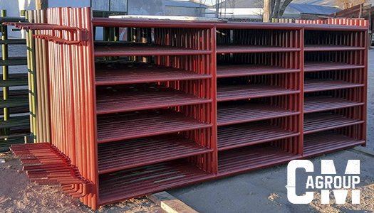 Tranquera de caño de uso mecánico